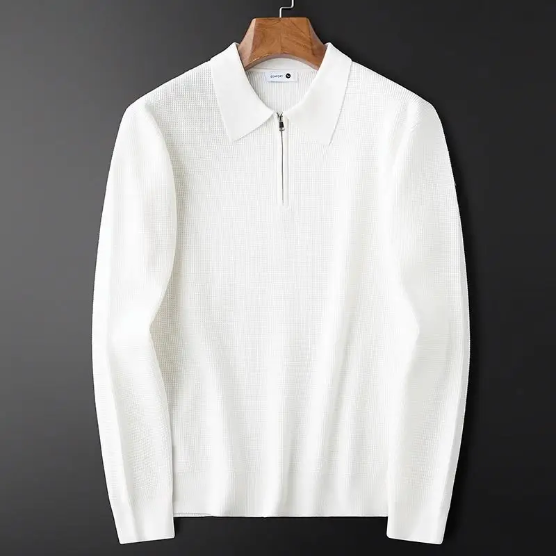 Logan Pierce Ribbed Polo - Image 5