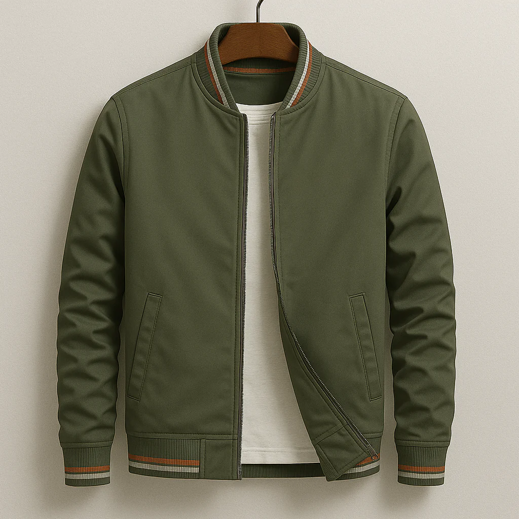 Logan Varsity Bomber Jacket - Image 2