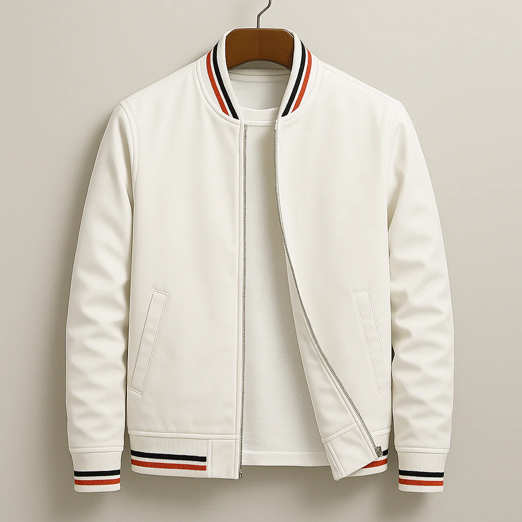 Logan Varsity Bomber Jacket - Image 3
