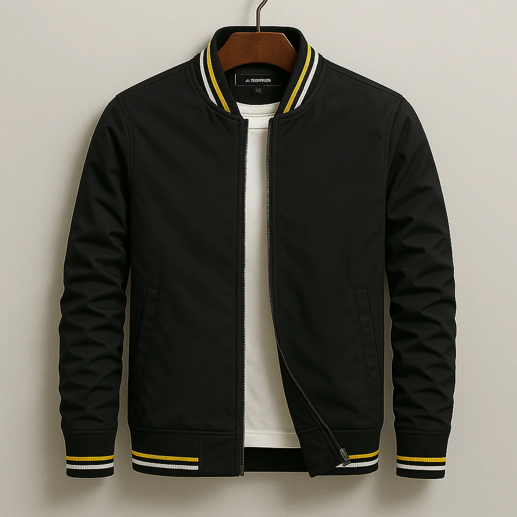 Logan Varsity Bomber Jacket - Image 4