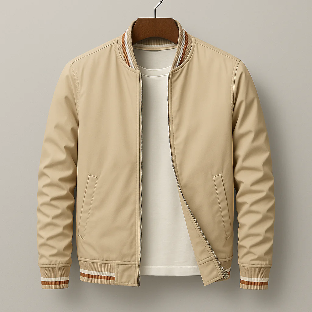 Logan Varsity Bomber Jacket - Image 5