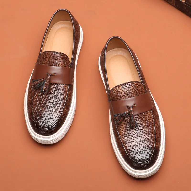 Lorenco Don Tassel Slip-On Sneaker - Image 5