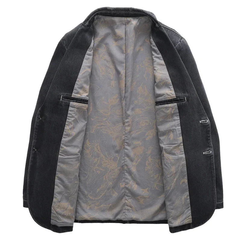 Lorenzo Don Denim Blazer - Image 4