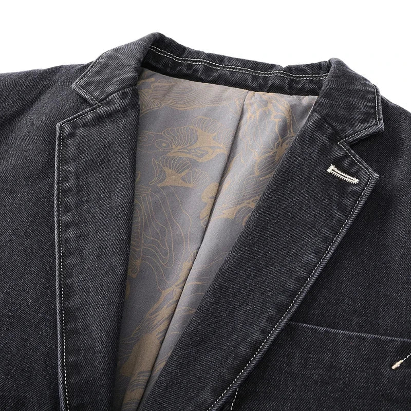Lorenzo Don Denim Blazer - Image 5