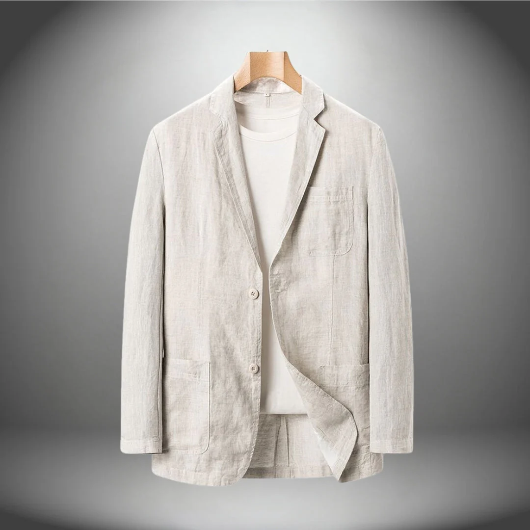Lorenzo Don Linen Blazer - Image 2