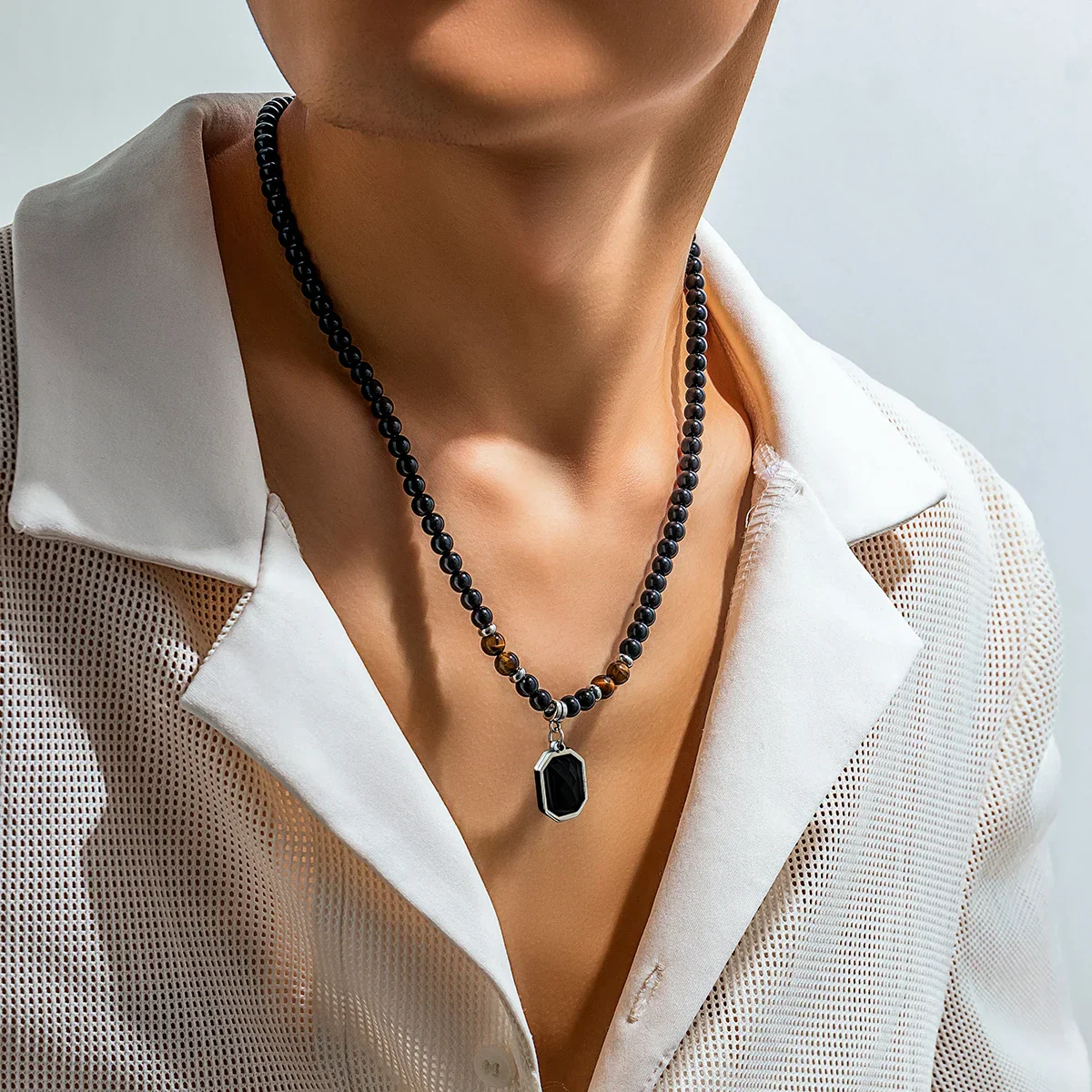 Lorenzo Don Onyx Necklace - Image 2