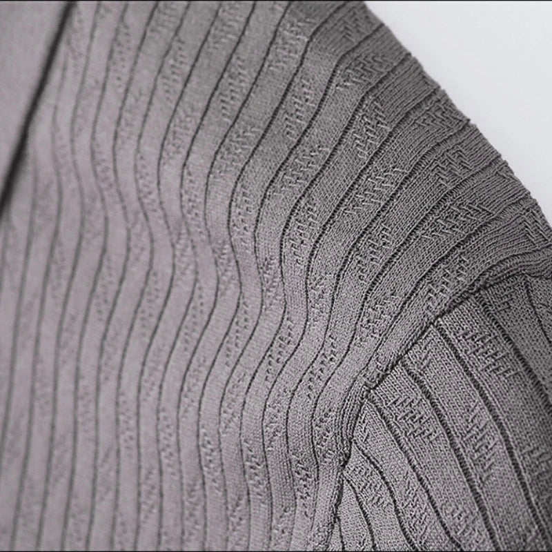 Lorenzo Jacquard Polo Shirt - Image 5