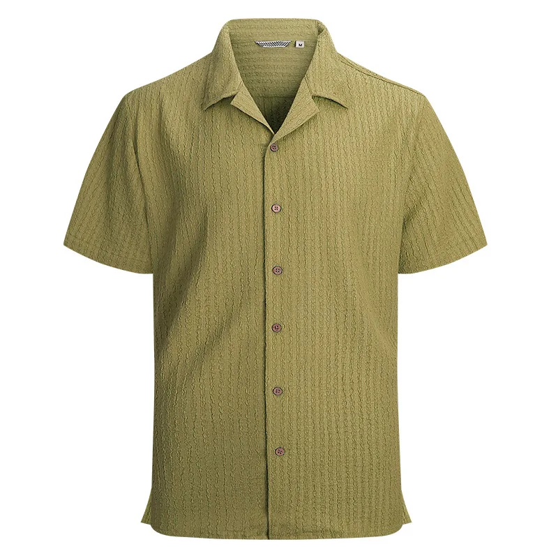 Luca Harrington Textured Shirt - Image 2