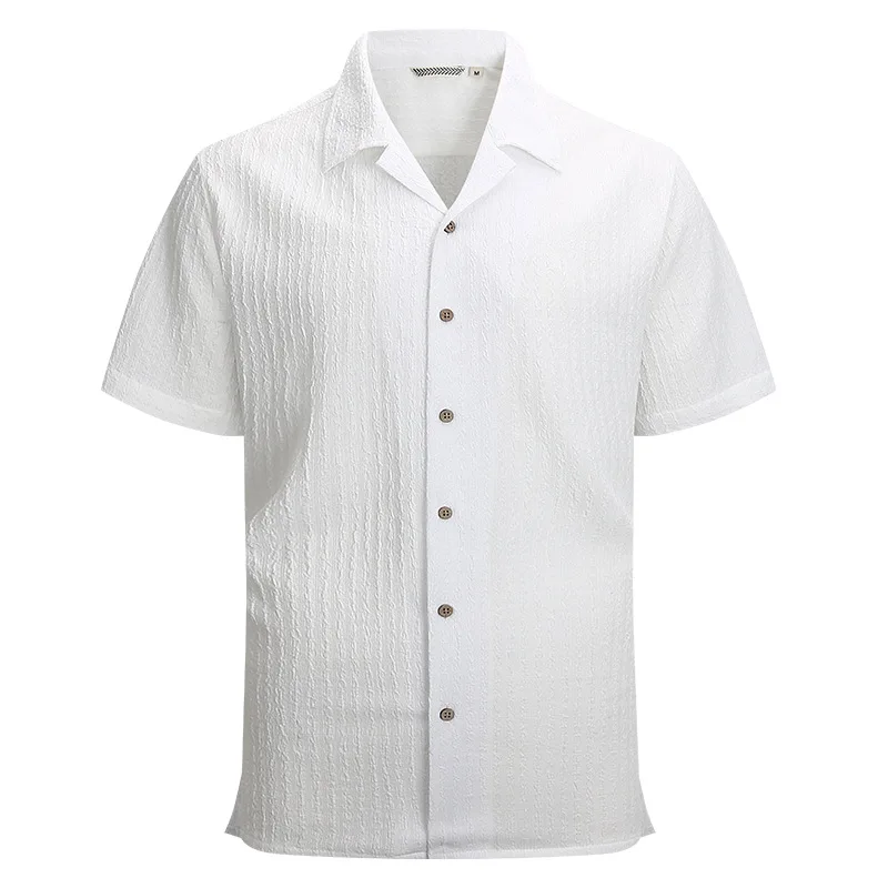 Luca Harrington Textured Shirt - Image 5