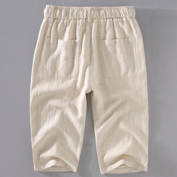 Luca Sterling Linen Shorts - Image 2