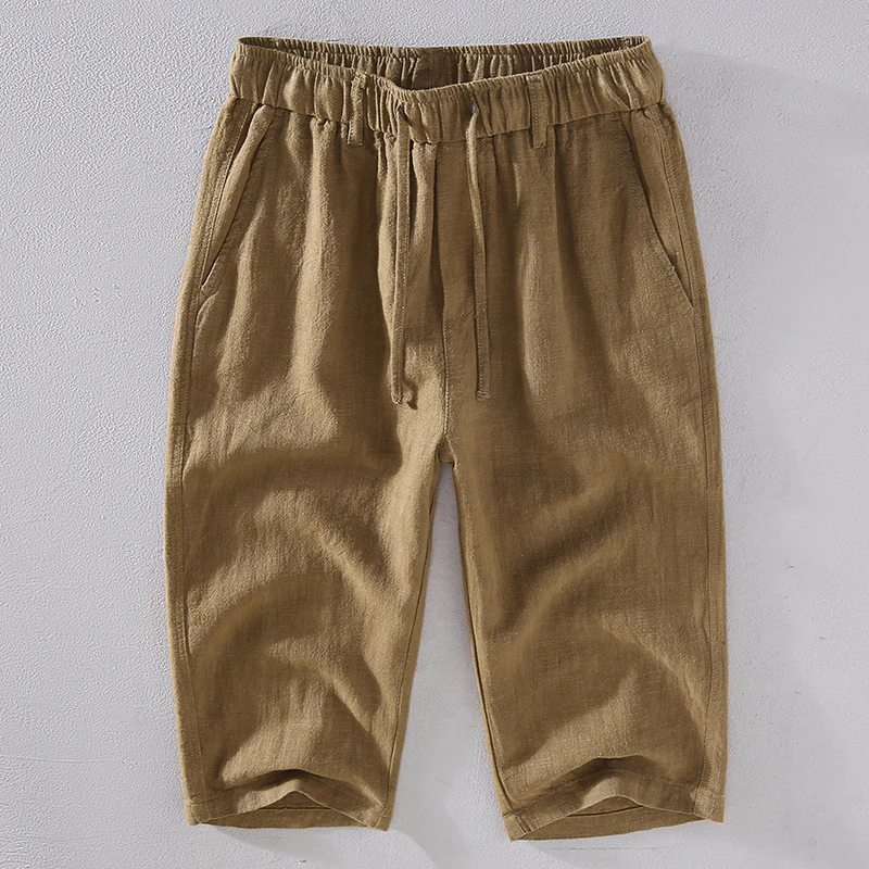 Luca Sterling Linen Shorts - Image 6