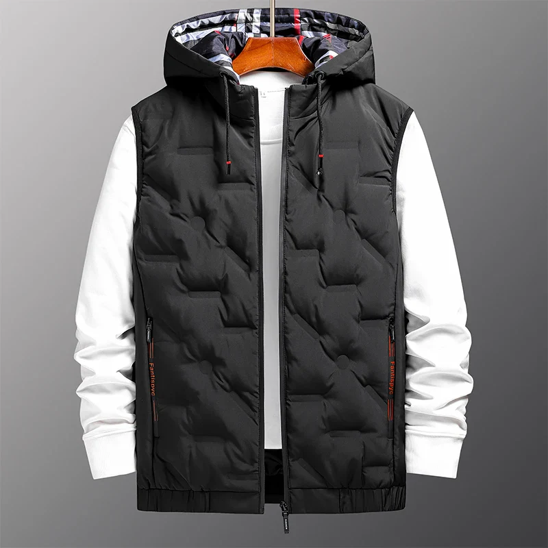 Lucas Bennett Hooded Vest - Image 5