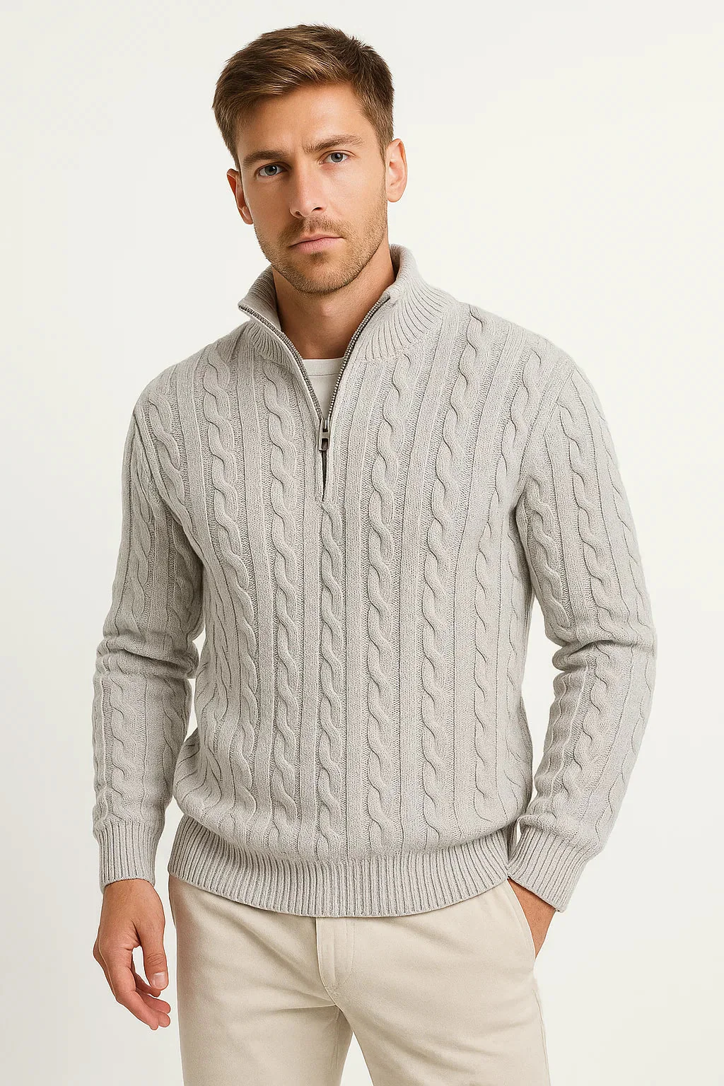 Lucas Carter Knit Sweater - Image 4