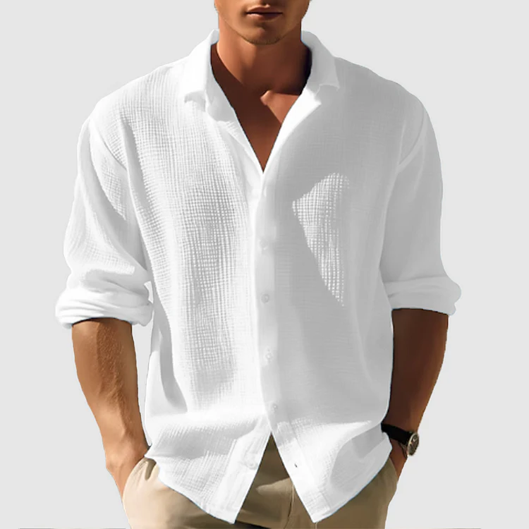 Lucas Carter Waffle Shirt - Image 2