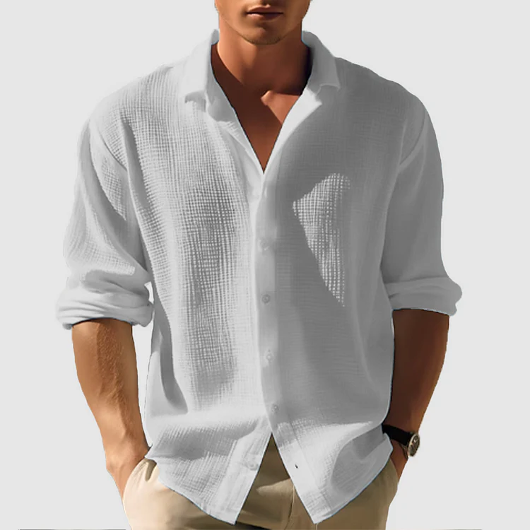 Lucas Carter Waffle Shirt - Image 4