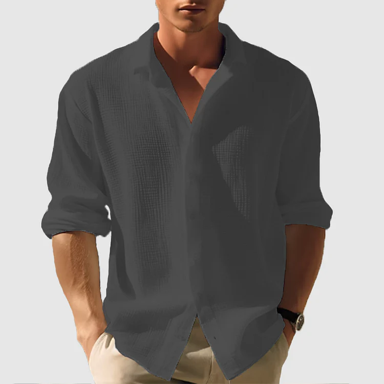 Lucas Carter Waffle Shirt - Image 6