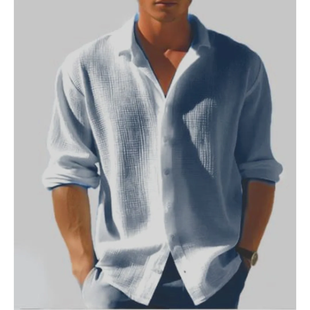 Lucas Carter Waffle Shirt - Image 7