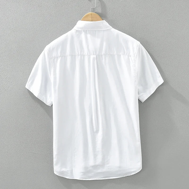 Luke Wellington Striped Short Sleeve Shirt - Image 7