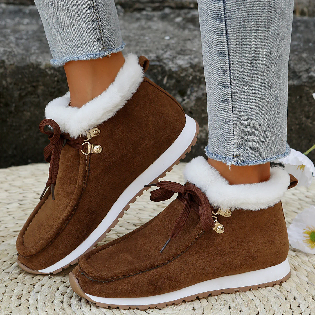 Madison Peers Suede Boots - Image 11