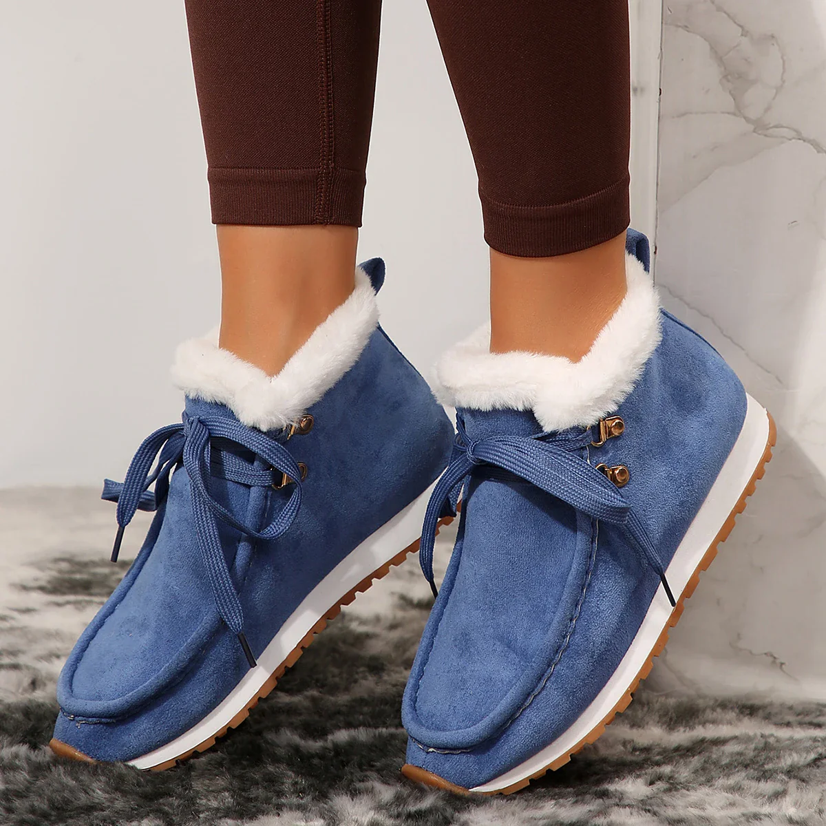 Madison Peers Suede Boots - Image 4