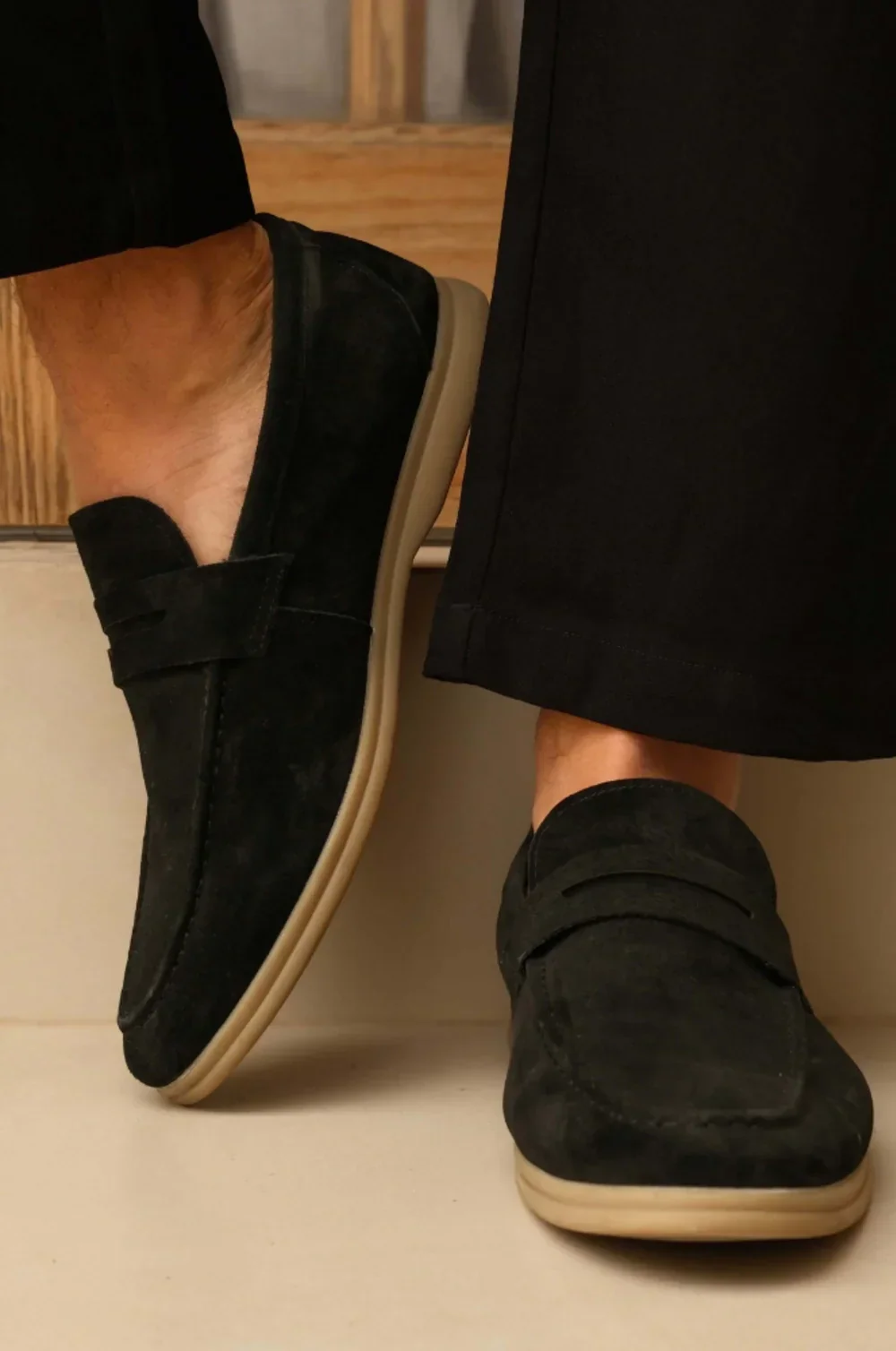 MARBELLA Suede Leather Loafers - Image 2