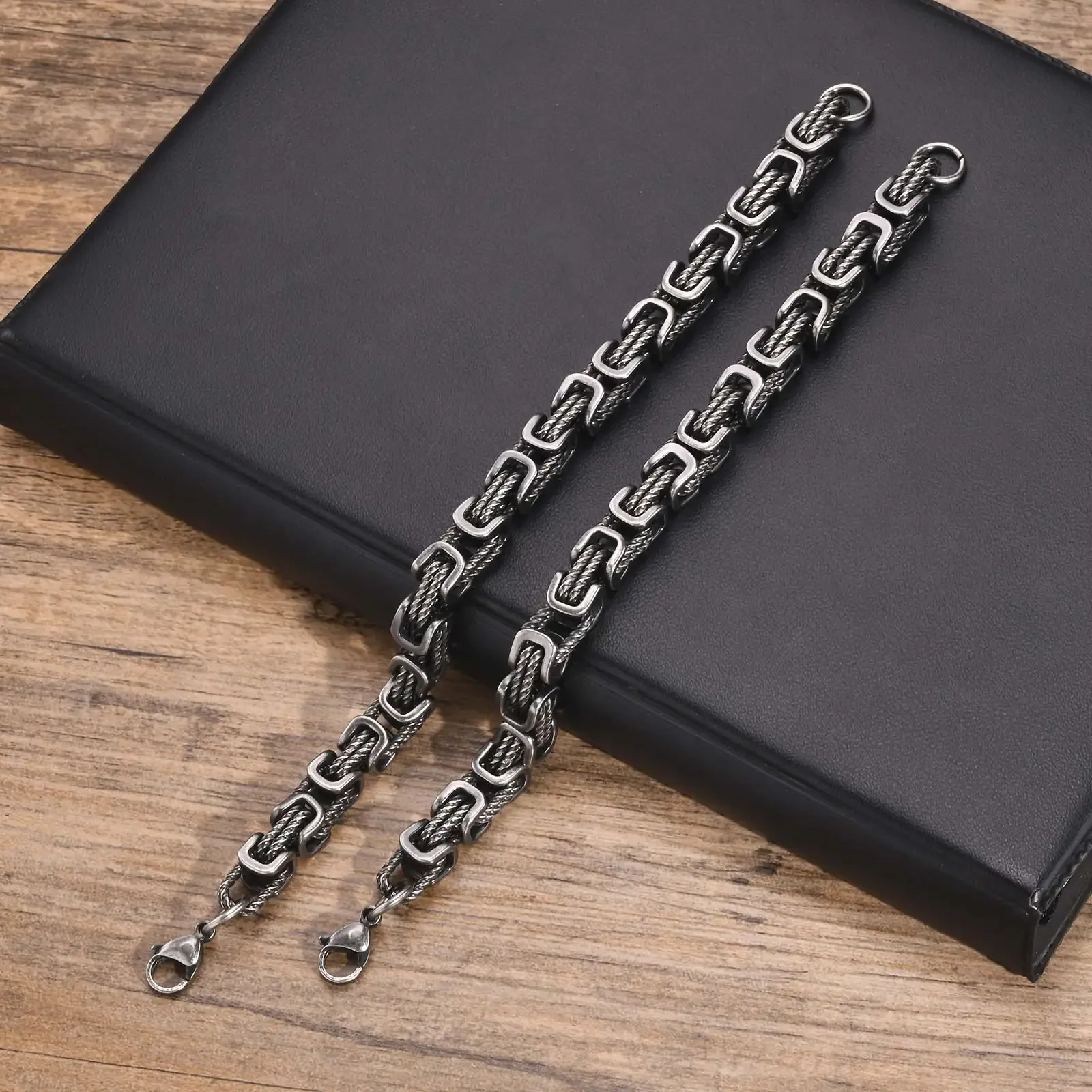 Marc Don Steel Bracelet - Image 5