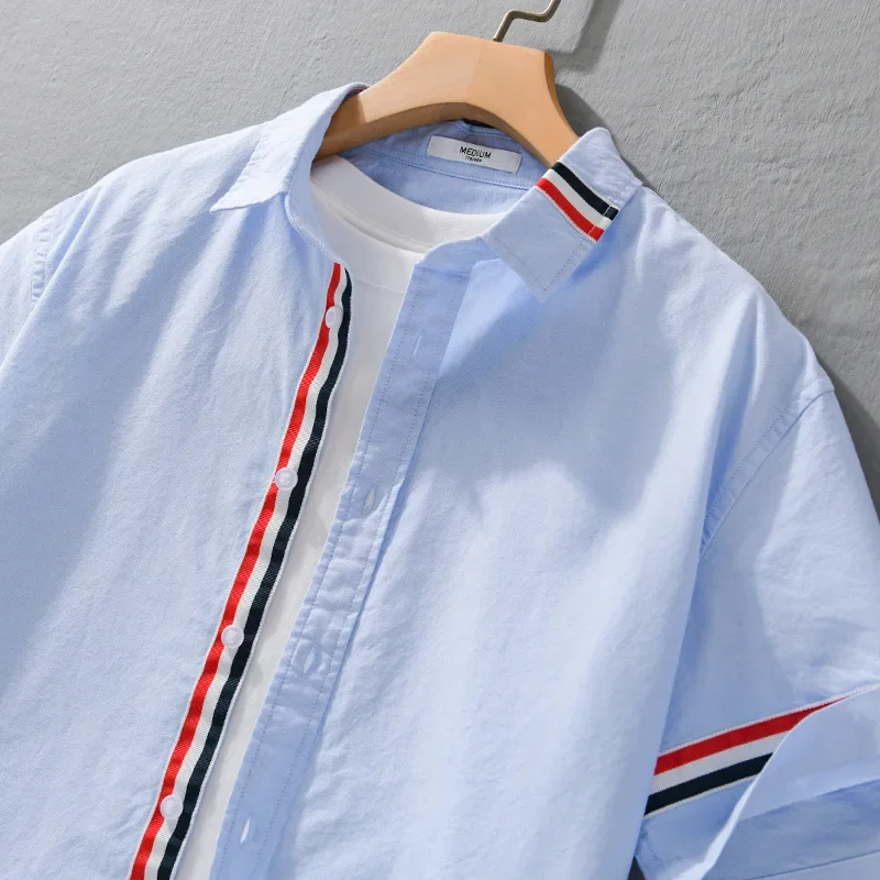 Marc Don Striped Cotton Shirt - Image 2