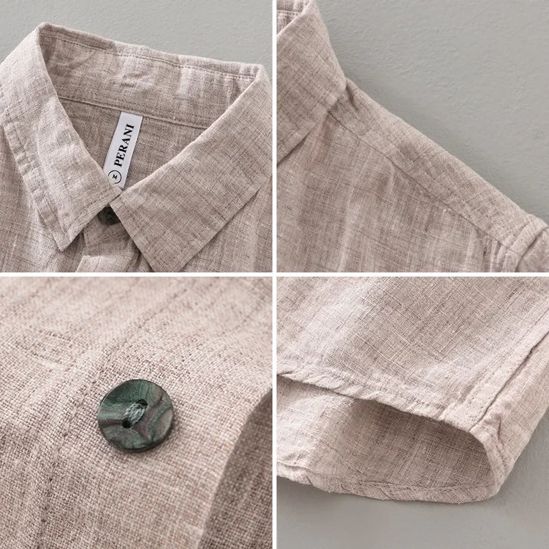 Marcelli Linen Shirt - Image 4