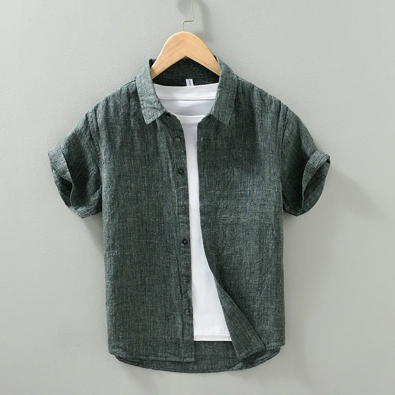 Marcelli Linen Shirt - Image 5