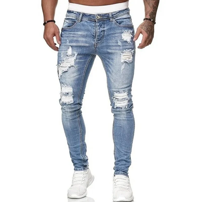 Marcus Flex Distressed Jeans - Image 3