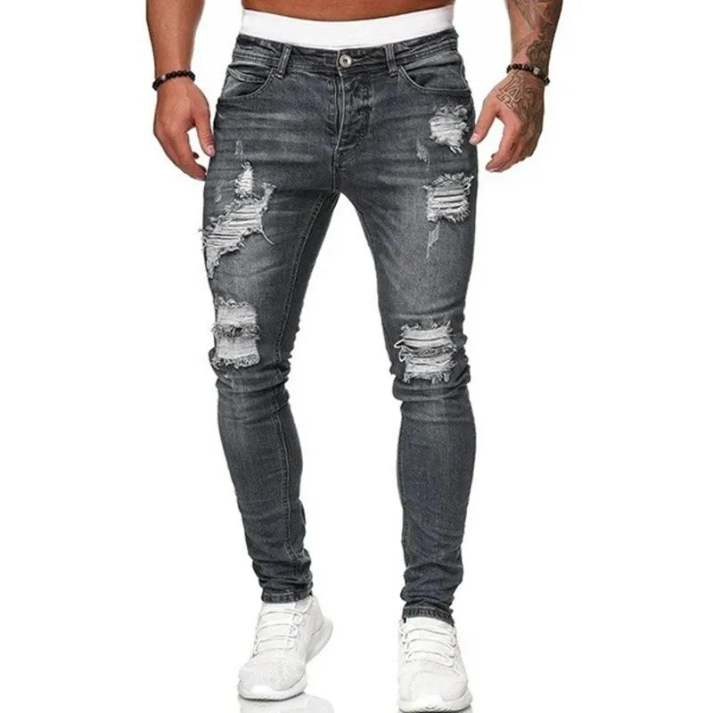 Marcus Flex Distressed Jeans - Image 4