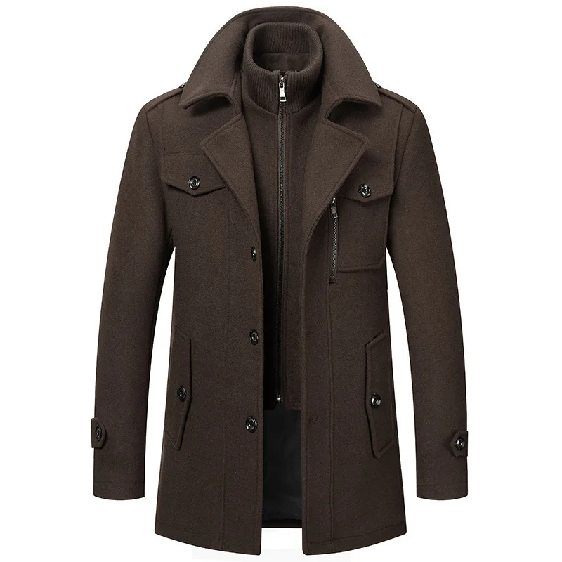 Massimo Double-Layered Coat - Image 4