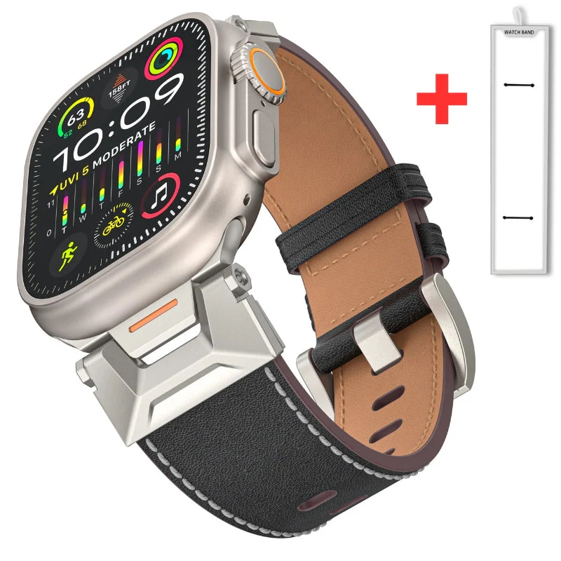 Massimo Genuine Leather Apple Watch Band - Image 8