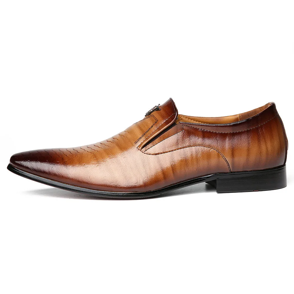 Massimo Handmade Leather Loafers - Image 2
