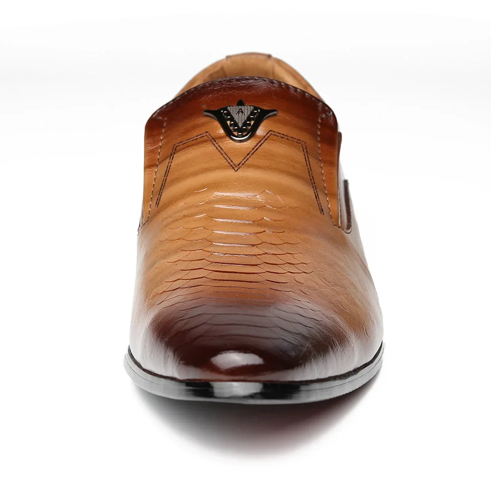 Massimo Handmade Leather Loafers - Image 3