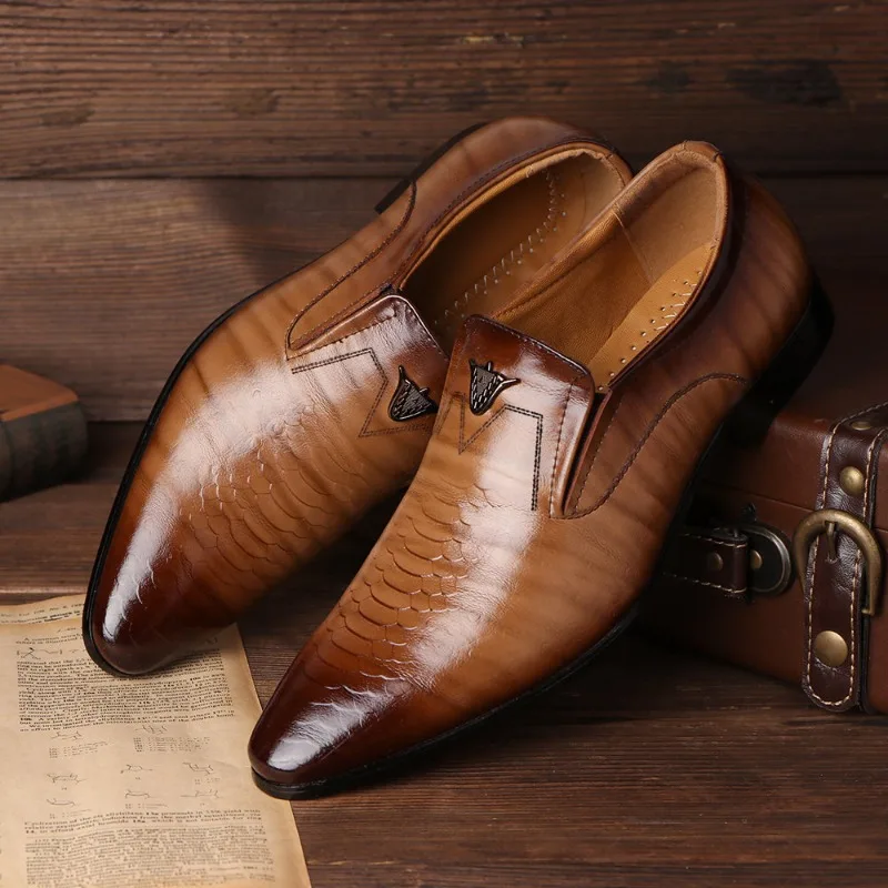 Massimo Handmade Leather Loafers - Image 4