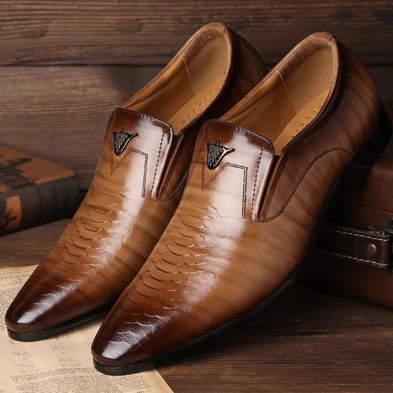 Massimo Handmade Leather Loafers - Image 5