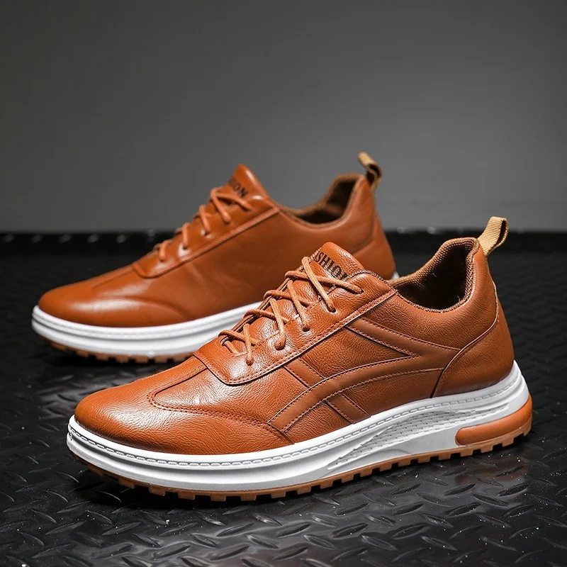 Massimo Handmade Leather Sneakers - Image 2