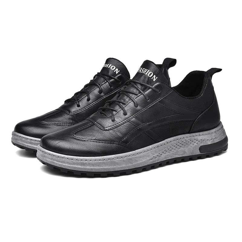 Massimo Handmade Leather Sneakers - Image 6