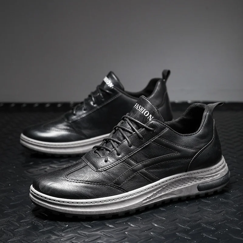 Massimo Handmade Leather Sneakers - Image 7