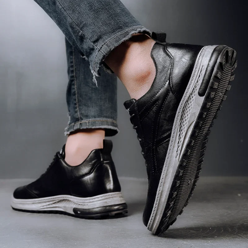 Massimo Handmade Leather Sneakers - Image 8