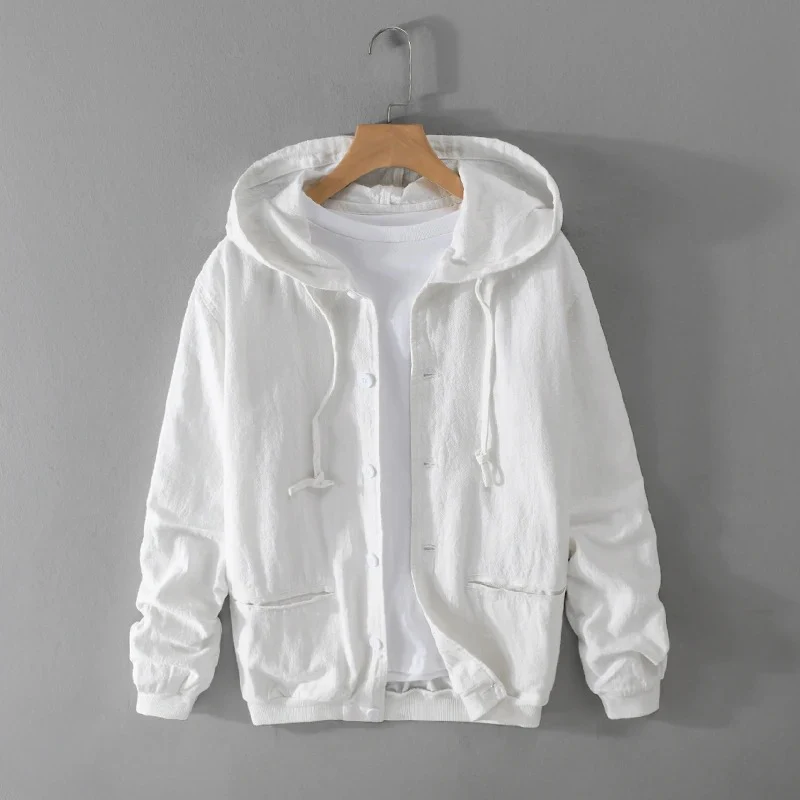 Massimo Linen Hoodie - Image 3