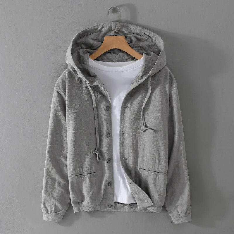 Massimo Linen Hoodie - Image 6