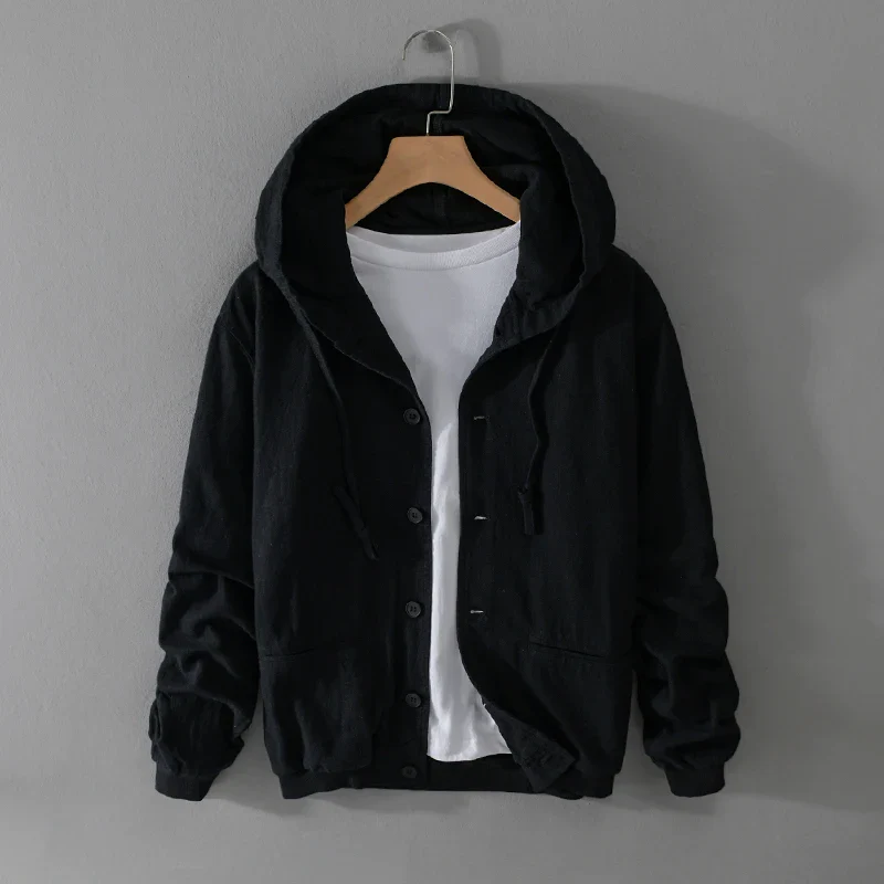 Massimo Linen Hoodie - Image 7