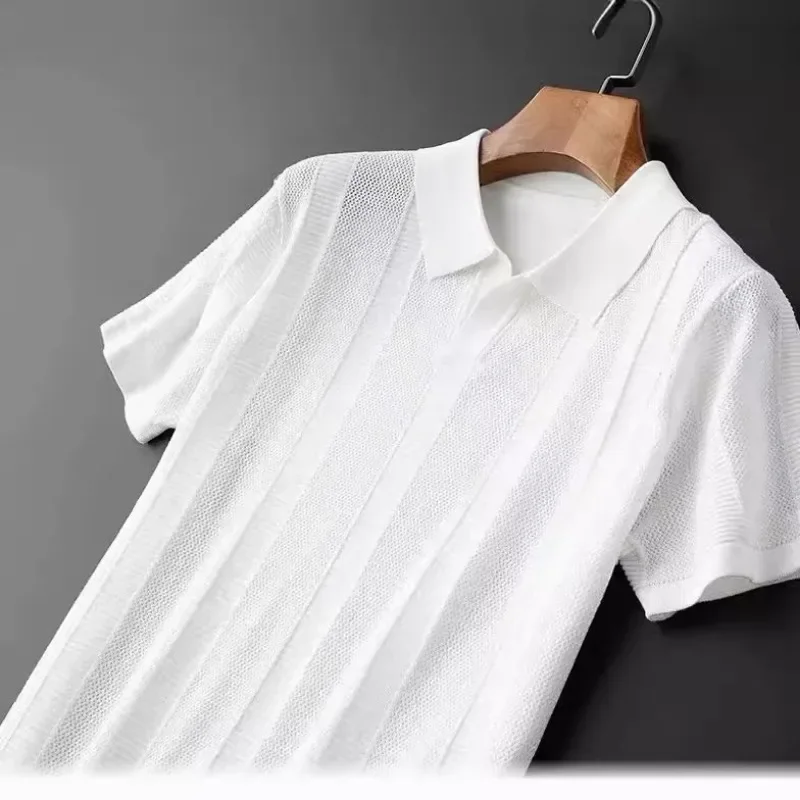 Massimo Milano Knit Polo Shirt - Image 4
