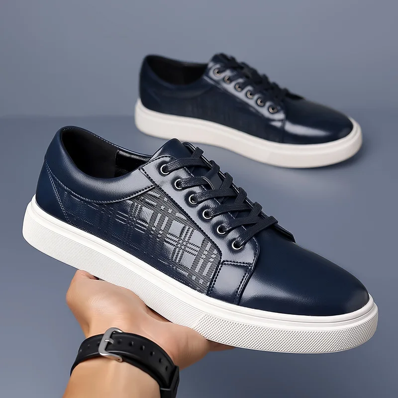Massimo Patent Leather Sneakers - Image 3