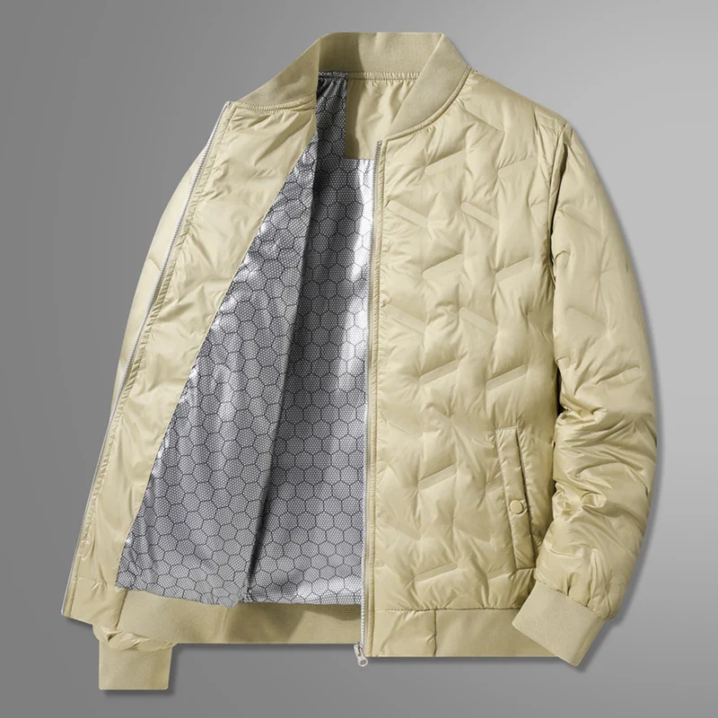 Massimo Quilted Bomber Jacket