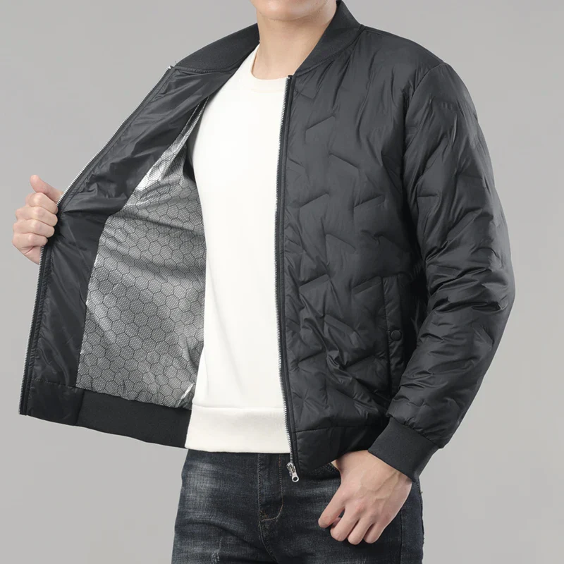 Massimo Quilted Bomber Jacket - Image 10