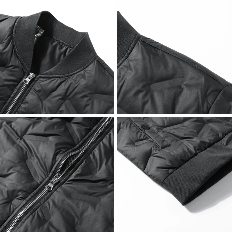 Massimo Quilted Bomber Jacket - Image 12