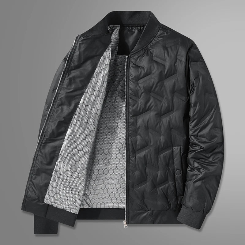 Massimo Quilted Bomber Jacket - Image 7